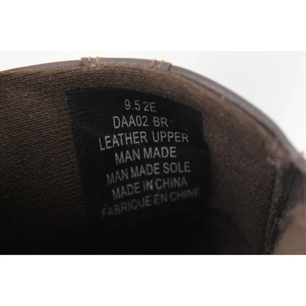 Dunham Blair Cushioning Men's Brown Slip On Casual‎ Shoes Size 9.5 2E DAA02BR